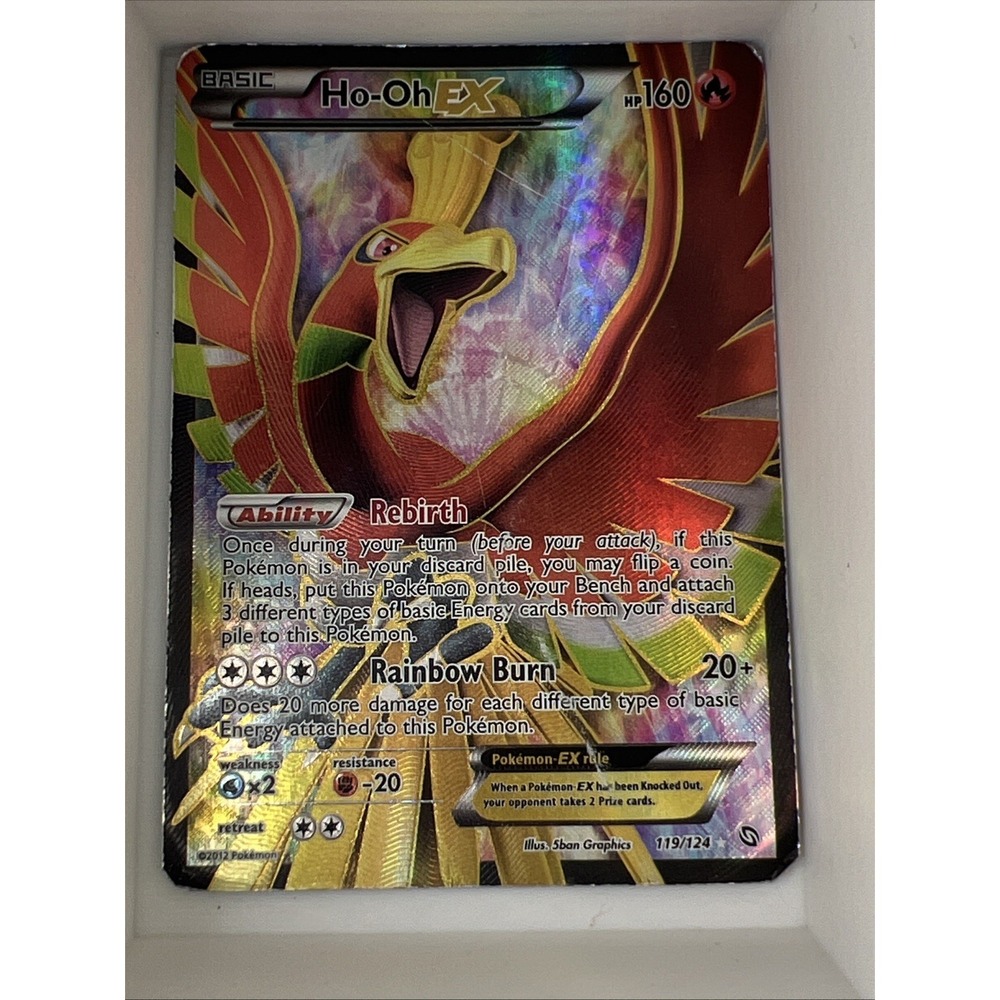 Ho-Oh Ex‎ (119 Full Art) 119/124 Dragons Exalted Holo